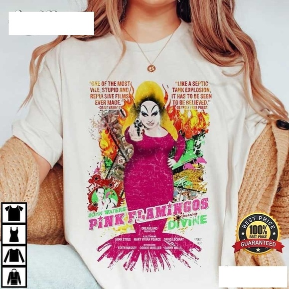 Other - Pink Flamingos Queen Dreamland Meme Gift Funny T-Shirt